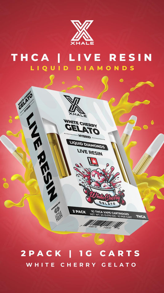 Xhale | 1G Liquid Diamond Live Resin Cartridges